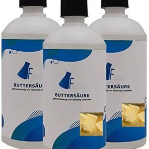 3x500ml Buttersäure , 1,5 Liter Buttersäure