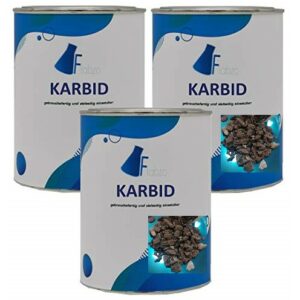 3x250g Calciumkarbid Karbid